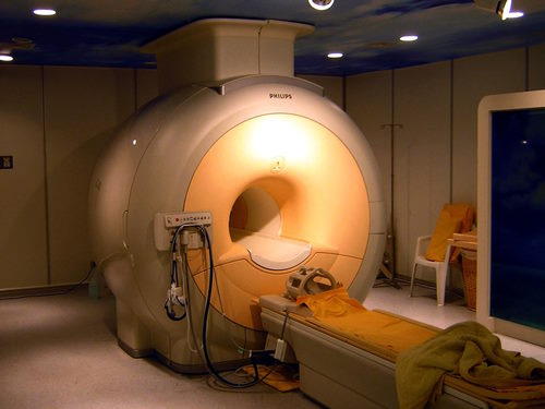 MRI claustrophobia panic attack